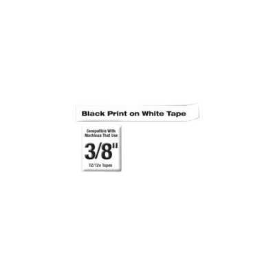 Brother TZe-221 Laminated Tape Black on White TZe 8 m 9 cm