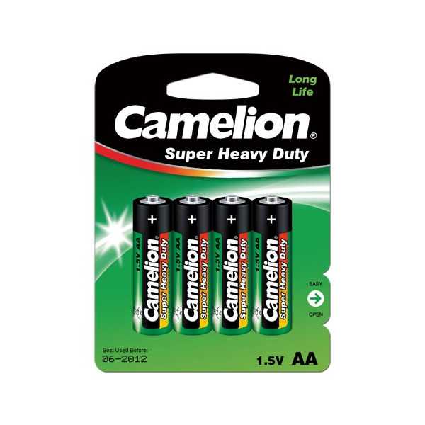 Camelion R6P-4BB AA/LR6 Super Heavy Duty 4 vnt.