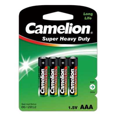 Camelion R03P-BP4G AAA/LR03 Super Heavy Duty 4 pc(s)