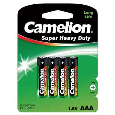 Camelion R03P-BP4G AAA/LR03 Super Heavy Duty 4 pc(s)