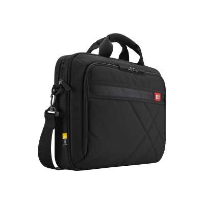 Case Logic DLC115 Fits up to size 15 " Messenger - Briefcase Black Shoulder strap