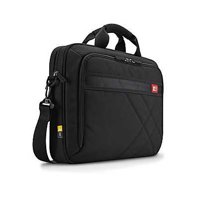 Case Logic DLC115 Fits up to size 15 " Messenger - Briefcase Black Shoulder strap