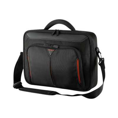 Targus Classic+ Fits up to size 15.6 " Messenger - Briefcase Black/Red Shoulder strap