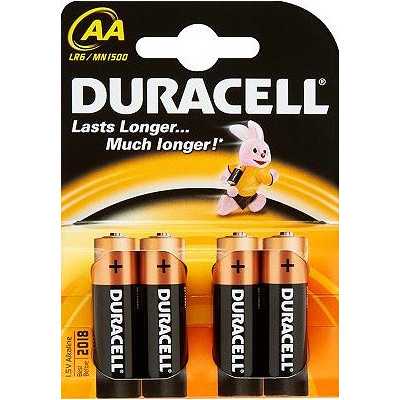 Duracell AA/LR6 Alkaline Basic MN1500 4 pc(s)