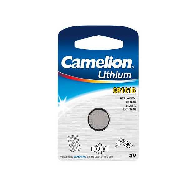 Camelion CR1616-BP1 CR1616 Lithium 1 vnt.