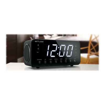 Muse Clock radio M-192CR Black