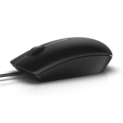 Dell Mouse MS116 Optical Wired Black