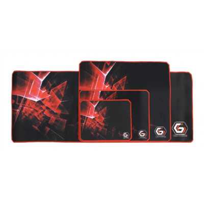 Gembird MP-GAMEPRO-M Gaming mouse pad PRO, Medium Mouse pad 250 x 350 x 3 mm Black/Red