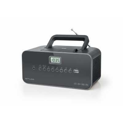 Muse Portable radio M-28DG Grey AUX in