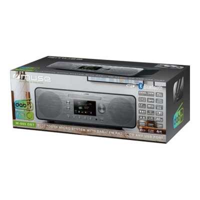 Muse Radio M-885 DBT Grey AUX in