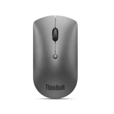 Lenovo ThinkBook Bluetooth Silent Mouse Bluetooth 5.0 Wireless 1 year(s) Iron Grey