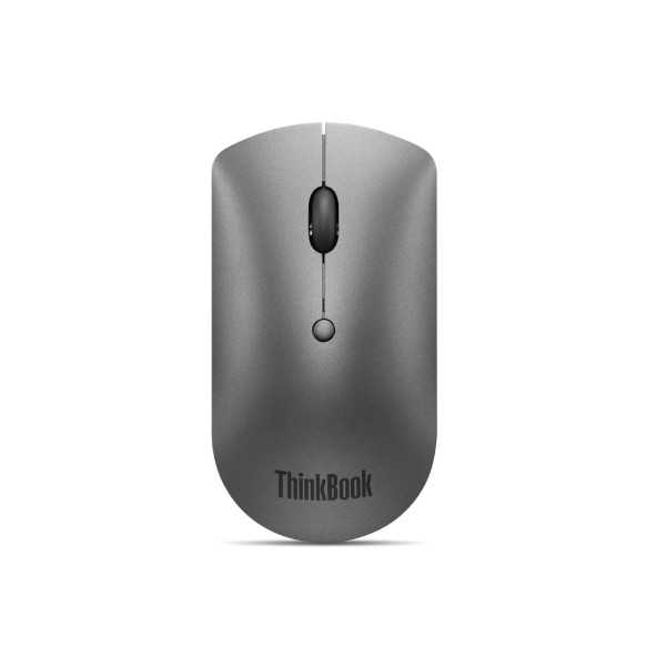 Lenovo ThinkBook Bluetooth Silent Mouse Bluetooth 5.0 Wireless 1 year(s) Iron Grey