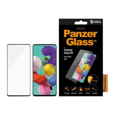 PanzerGlass Case Friendly Samsung For Samsung Galaxy A51 Black Clear Screen Protector