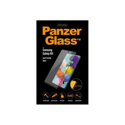 PanzerGlass Case Friendly Samsung For Samsung Galaxy A51 Black Clear Screen Protector