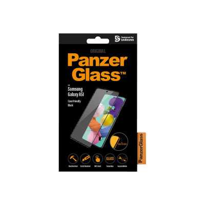 PanzerGlass Case Friendly Samsung For Samsung Galaxy A51 Black Clear Screen Protector