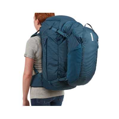 Thule 70L Women's Backpacking pack TLPF-170 Landmark Backpack Majolica Blue