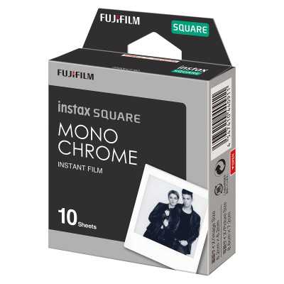 Fujifilm Instax Square Monochrome (10pl) Instant Film Quantity 10 86 x 72 mm Image area: 62 62 mm