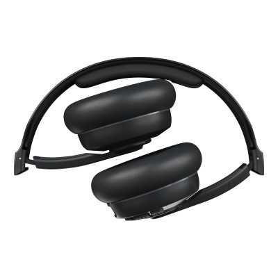 Skullcandy Wireless Headphones Cassette Wireless/Wired On-Ear Microphone Wireless Black