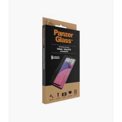 PanzerGlass Screen protector Samsung Galaxy A33 Glass Black Case Friendly