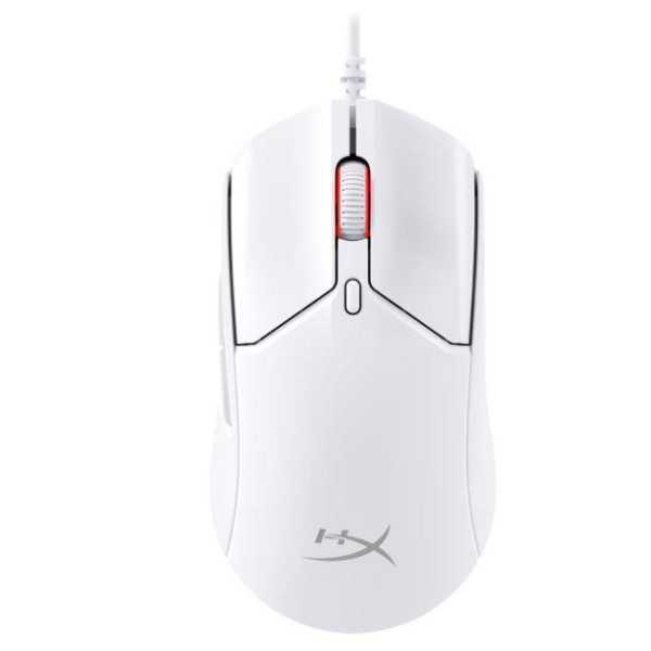 PELĖ USB OPTICAL PULSEFIRE/HASTE 2 WHITE HYPERX