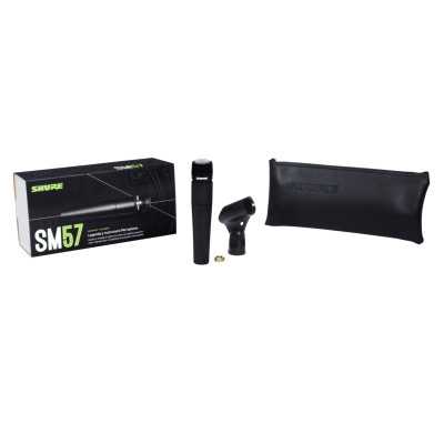 Shure Instrument Microphone SM57-LCE Black