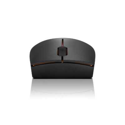 Lenovo Wireless Compact Mouse 300 2.4 GHz Wireless via Nano USB Optical Mouse 1 year(s) Black