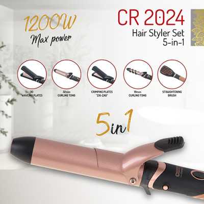 Camry Hair Styler CR 2024 1200 W Black/Rose gold