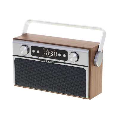 Camry Bluetooth Radio CR 1183 16 W AUX in Wooden