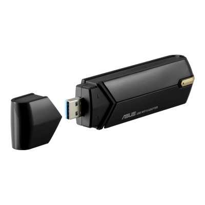 Asus Wireless Dual-band USB-AX56 AX1800 802.11ax 1201+574 Mbit/s Mesh Support No MU-MiMO Yes