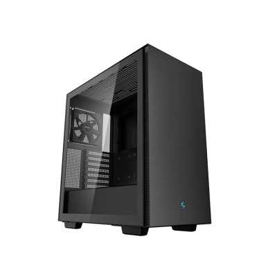 Deepcool MID TOWER CASE CH510 Side window Black Mid-Tower Power supply included No