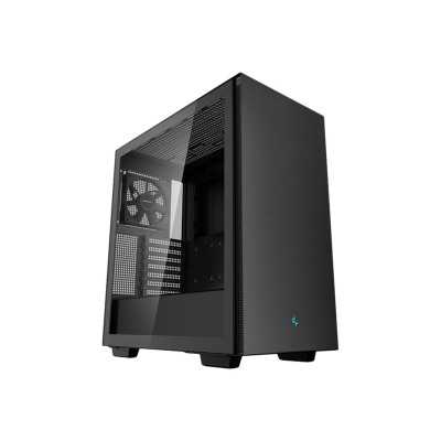 Deepcool MID TOWER CASE CH510 Side window Black Mid-Tower Power supply included No