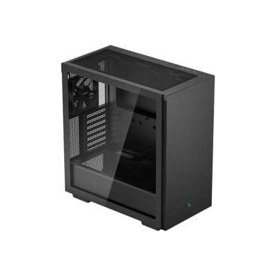 Deepcool MID TOWER CASE CH510 Side window Black Mid-Tower Power supply included No