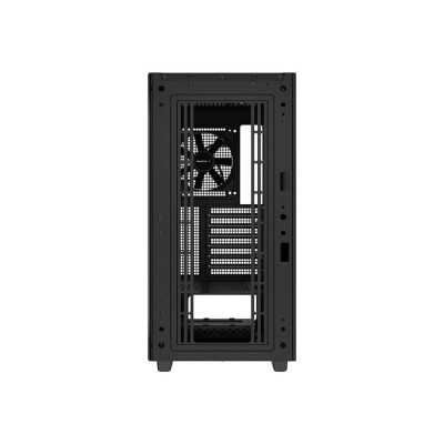 Deepcool MID TOWER CASE CH510 Side window Black Mid-Tower Power supply included No