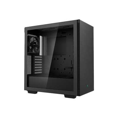 Deepcool MID TOWER CASE CH510 Side window Black Mid-Tower Power supply included No