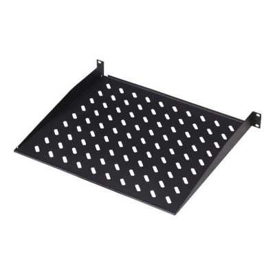 Digitus Fixed Shelf for Racks DN-19 TRAY-1-SW Black The shelves for fixed mounting can be installed easy on the two front 483 mm