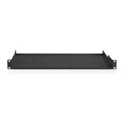 Digitus Fixed Shelf for Racks DN-19 TRAY-1-SW Black The shelves for fixed mounting can be installed easy on the two front 483 mm