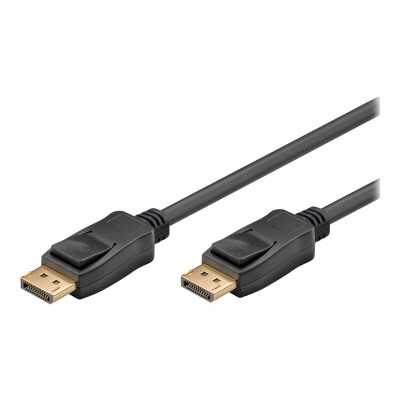 Goobay DisplayPort connector cable 2.0 Black DP to DP 2 m