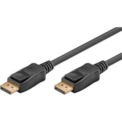 Goobay DisplayPort connector cable 2.0 Black DP to DP 2 m