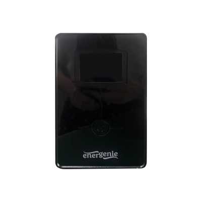 EnerGenie UPS with USB and LCD display, Black 850 VA 220 V