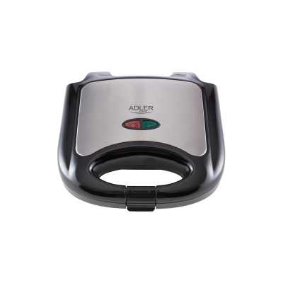 Adler Sandwich maker AD 3015 750 W Number of plates 1 Number of pastry 2 Black