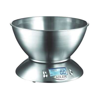 Adler AD 3134 Maximum weight (capacity) 5 kg Stainless steel