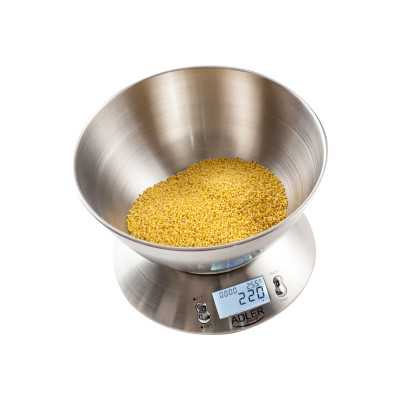 Adler AD 3134 Maximum weight (capacity) 5 kg Stainless steel