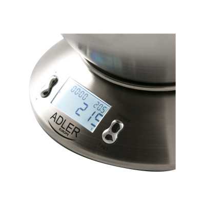 Adler AD 3134 Maximum weight (capacity) 5 kg Stainless steel