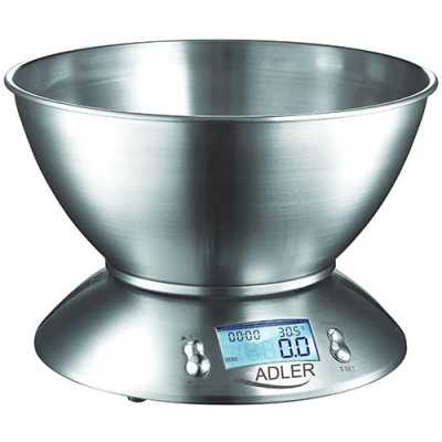 Adler AD 3134 Maximum weight (capacity) 5 kg Stainless steel