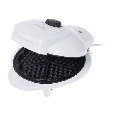 Camry Waffle maker CR 3022 1000 W Number of pastry 5 Heart shaped White