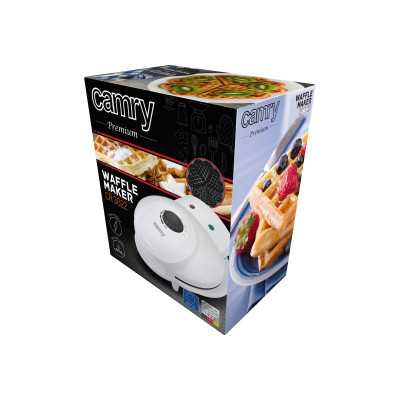 Camry Waffle maker CR 3022 1000 W Number of pastry 5 Heart shaped White