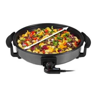 Tristar Multifunctional grill pan PZ-2963 Diameter 30 cm Fixed handle Black