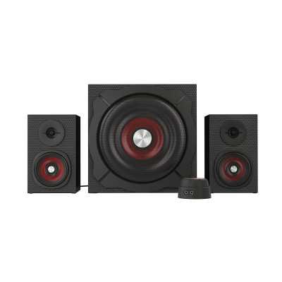 GENESIS Helium 610BT Computer Speakers, Wired, Bluetooth, Black Genesis Helium 610BT Computer Speakers Bluetooth Red/Black