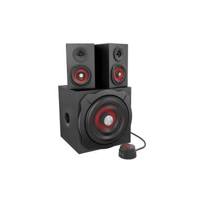 GENESIS Helium 610BT Computer Speakers, Wired, Bluetooth, Black Genesis Helium 610BT Computer Speakers Bluetooth Red/Black