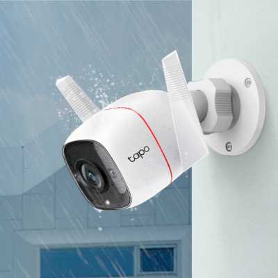 TP-LINK Outdoor Security Wi-Fi Camera C310 Bullet 3 MP 3.89 mm IP66 H.264 MicroSD